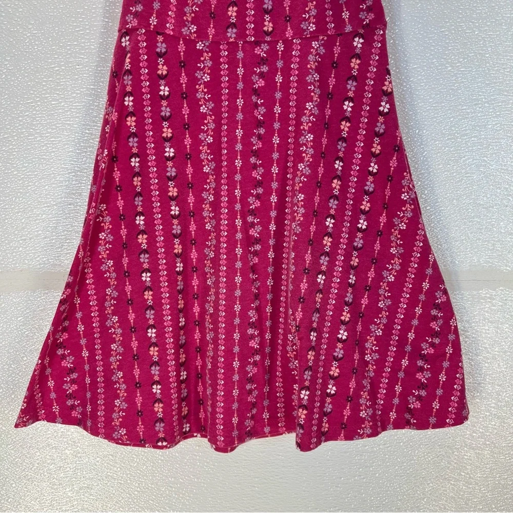 Girls Print‎ Smocked Dress - Pink